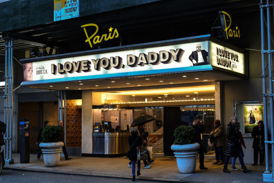 The Paris theatre where the movie was scheduled to premiere before getting cancelled