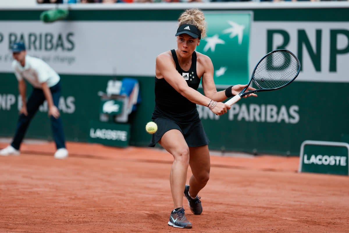 Leolia Jeanjean stunned Karolina Pliskova (Thibault Camus/AP) (AP)