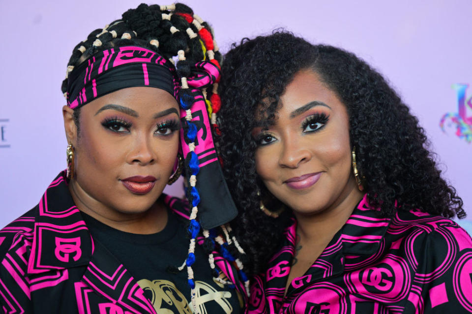 Da Brat and Jesseca Dupart attend "Brat Loves Judy" Season Two Premiere