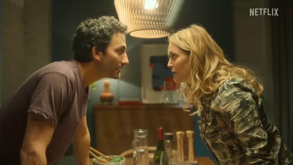 Por Netflix ‘Matrimillas’ (2022), en inglés ‘The Marriage App’, comedia romántica argentina dirigida por Sebastián De Caro con Luisana Lopilato y Juan Minujín.