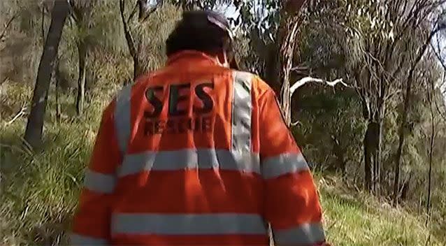 Search crews are hopeful they will find the woman alive. Picture: 7 News