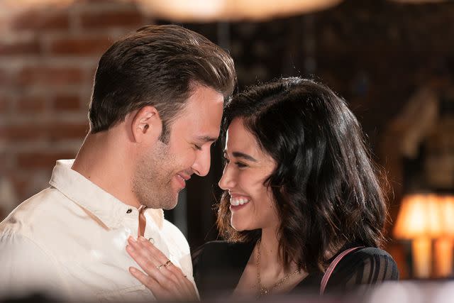 <p>Chris Willard/Disney</p> Eddie (Ryan Guzman) and Marisol (Edy Ganem) on '9-1-1.'