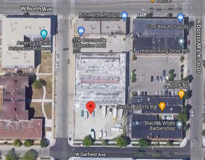 The new building for Dr. Howard Fuller Collegiate Academy would be on the northeast corner of Vel Phillips and Garfield Avenues, as shown on Google Maps.