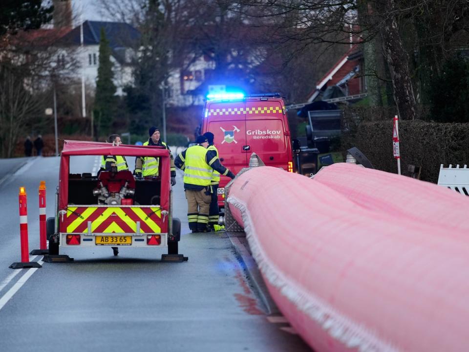 The Danish Civil Defence Agency prepares for Storm Pia (EPA)