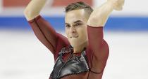 <p>Gay Olympian Adam Rippon rips Pence as U.S. delegation leader. He and fellow openly gay athlete Gus Kenworthy have told the Vice President to “eat his heart out.” (AP) </p>