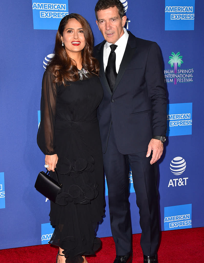 Selma Hayek et Antonio Banderas