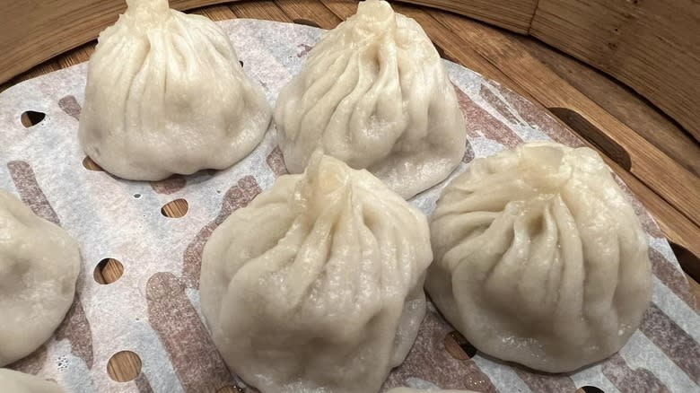 Four soup dumplings