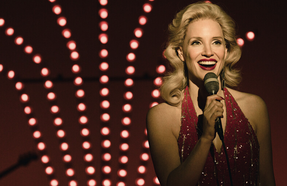 Jessica Chastain as Tammy Wynette in George & Tammy