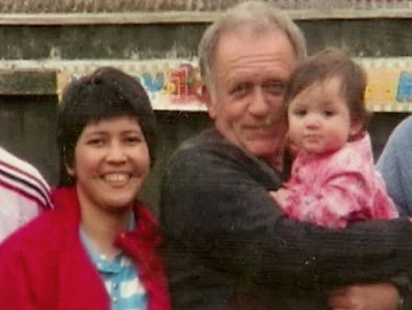 Undated family handout photo of Colin Bembridge with his his Filipino partner Maybelle, 35, and their three-year-old daughter Victoria who are among those missing in the Philippines in the wake of Typhoon Haiyan, according to reports. PRESS ASSOCIATION Photo. Issue date: Saturday November 16, 2013. The Bembridge family was staying  near Tacloban when the devastating storm struck. Channel 4 News said the pharmacist, who lives in Grimbsy, had been visiting his girlfriend's relatives and had hired a beach house in Baybay, one of the ravaged coastal villages. See PA story WEATHER Typhoon. Photo credit should read: Channel 4 News/PA WireNOTE TO EDITORS: This handout photo may only be used in for editorial reporting purposes for the contemporaneous illustration of events, things or the people in the image or facts mentioned in the caption. Reuse of the picture may require further permission from the copyright holder.