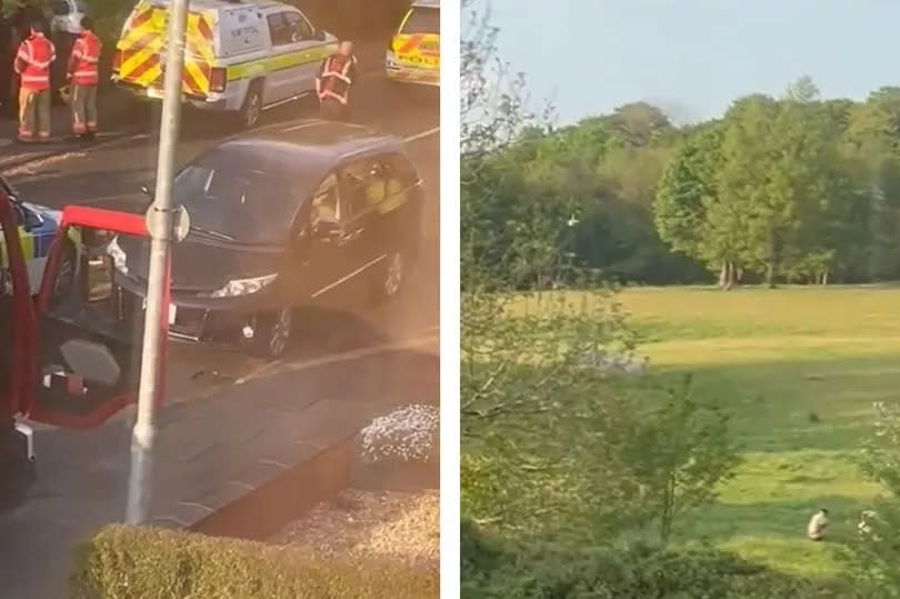 Controlled explosion at Chesham Road, Bury