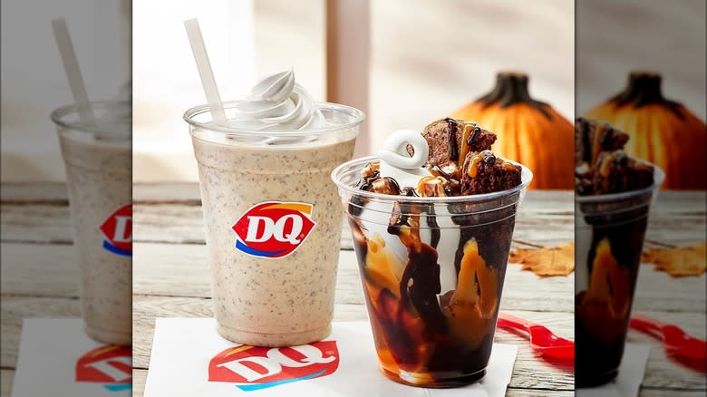 Dairy Queen seasonal Blizzard drinks