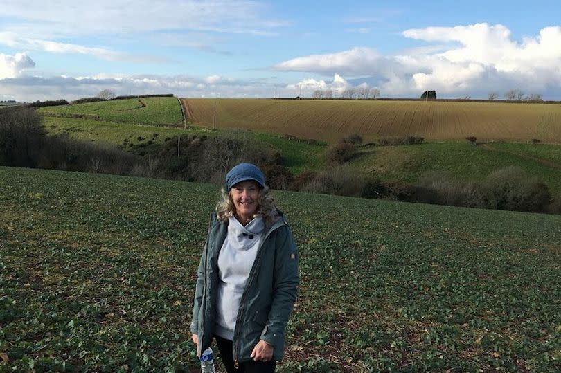 Linda Sellar is now regaining her strength after being diagnosed with acute myeloid leukaemia (AML) in 2019