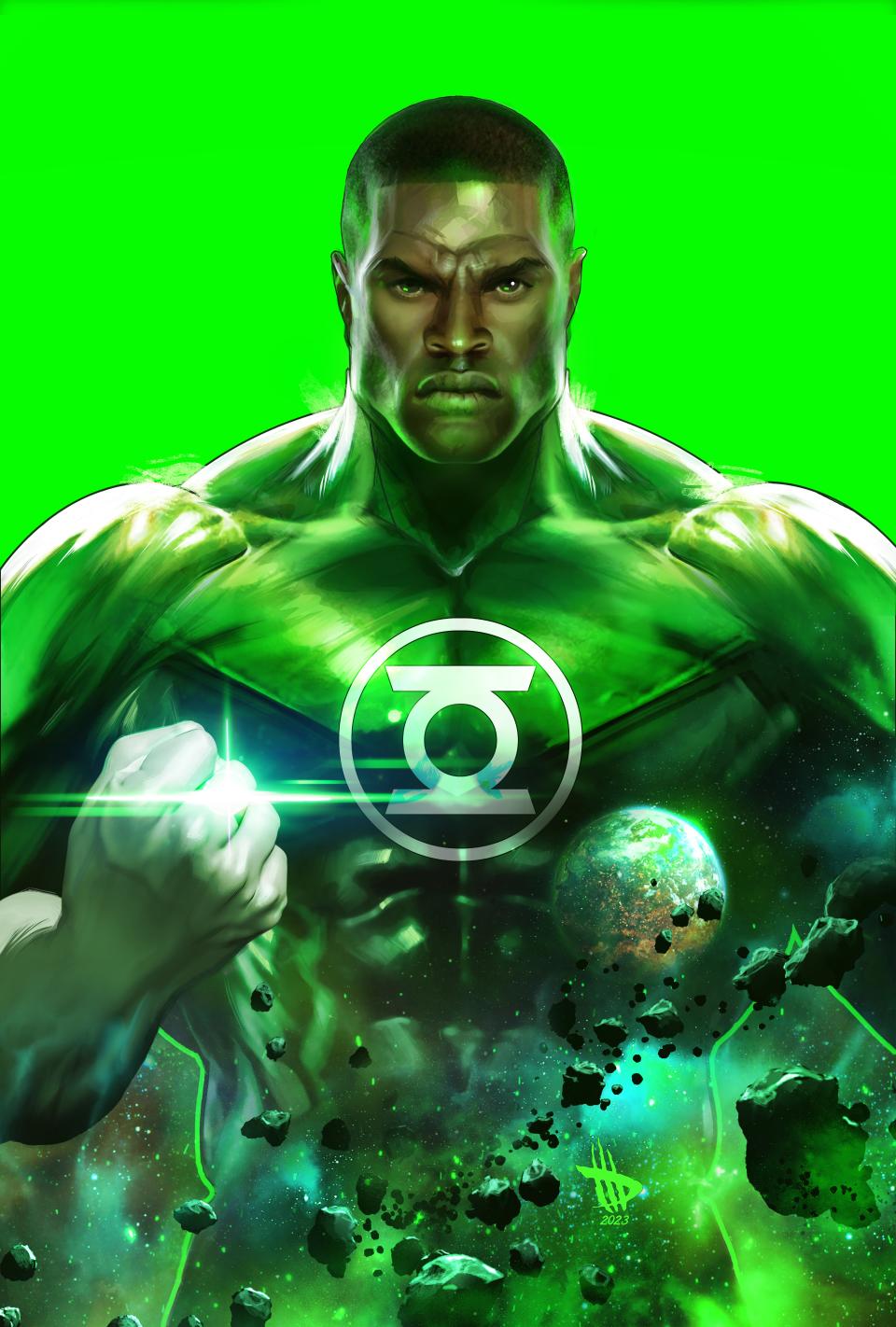 Covers for Green Lantern: War Journal #1.