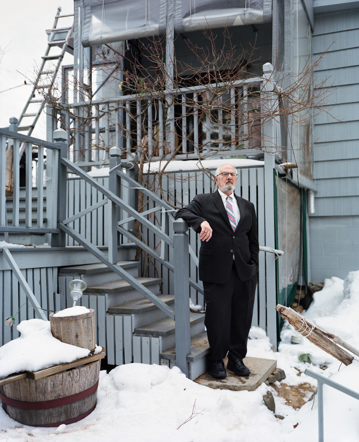 Former U.S. Representative Barney Frank in Ogunquit, Maine, on March 21, 2017.