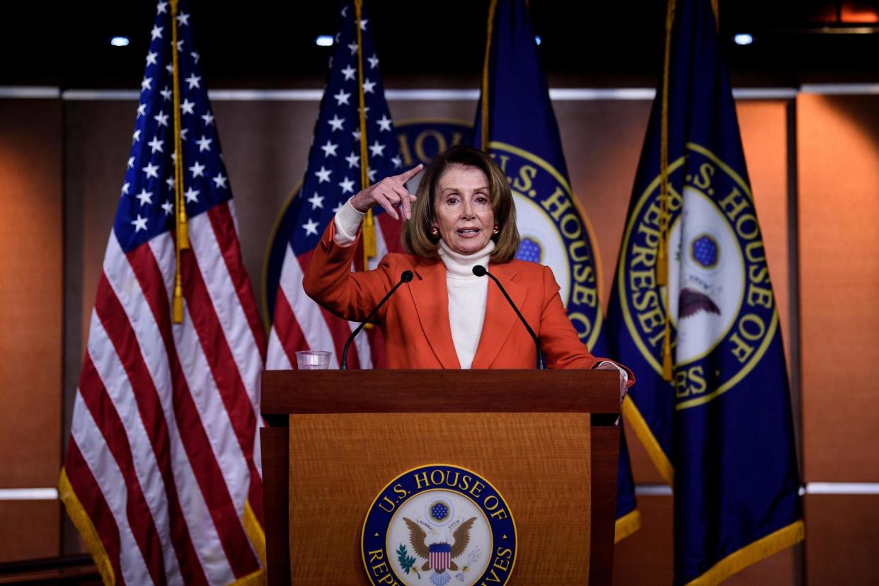 House Minority Leader Nancy Pelosi said she has the votes to become the new Speaker of the House when Democrats regain control of the chamber in 2019: BRENDAN SMIALOWSKI/AFP/Getty Images