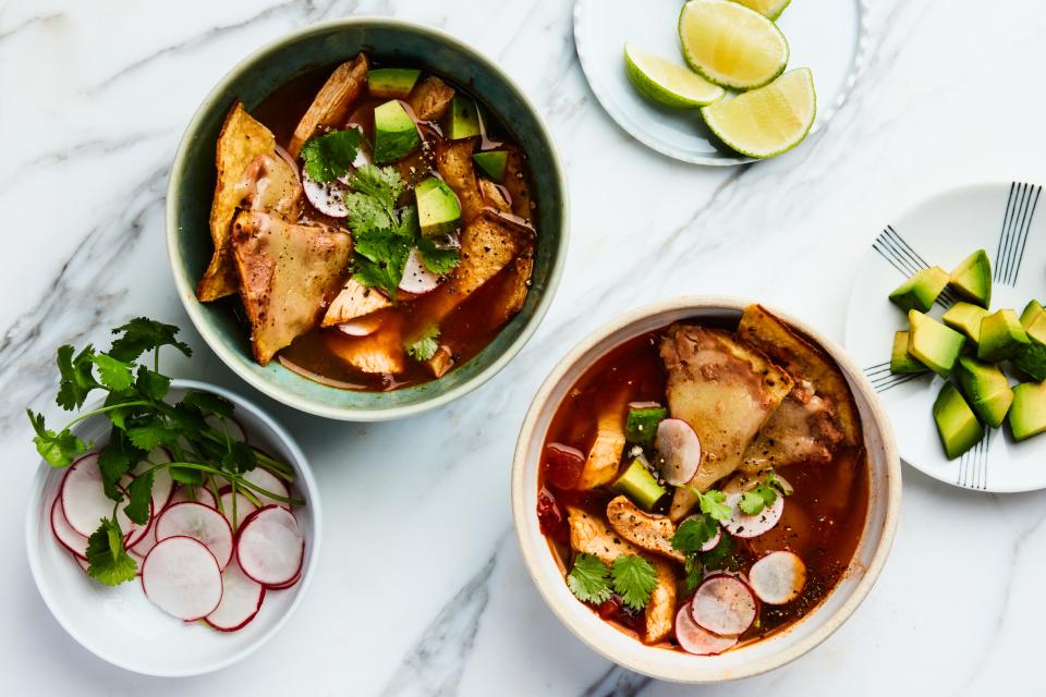 Easy Chicken Tortilla Soup, now 100 percent easier.