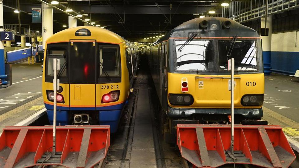 Trains at Euston