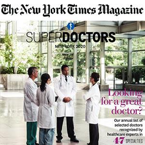 Dr. Koslovsky was voted a 2020 SuperDoctor by NY Times Magazine.