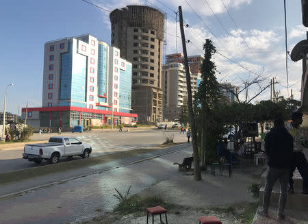 A view shows a street in Mekelle, Tigray region of northern Ethiopia December 10, 2018. REUTERS/Maggie Fick