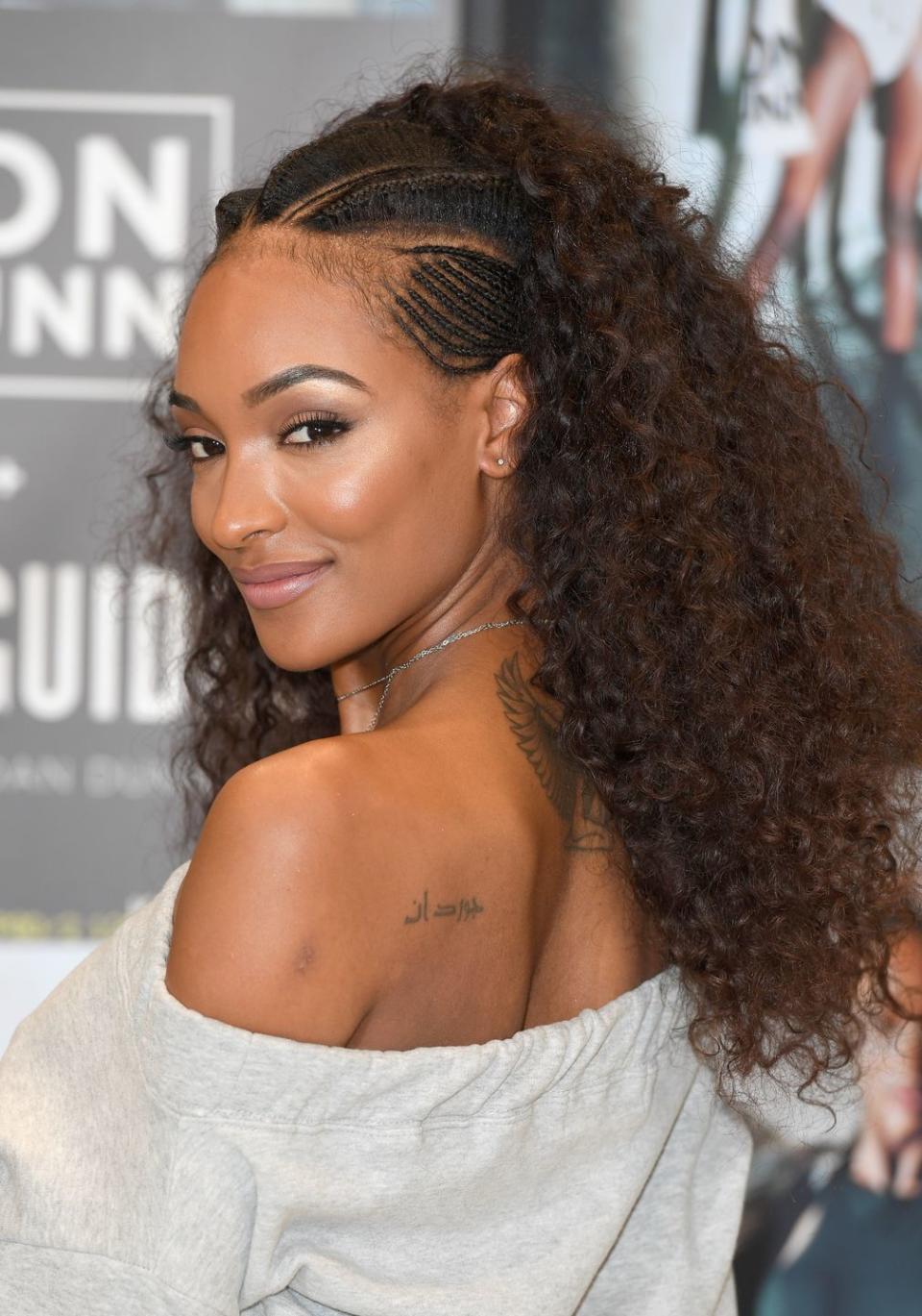 Curly Hairstyles: Jourdan Dunn