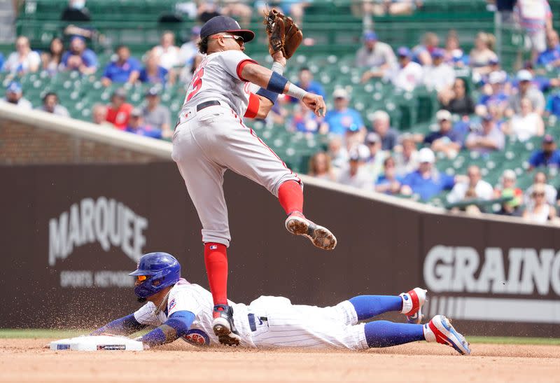 MLB: Washington Nationals at Chicago Cubs