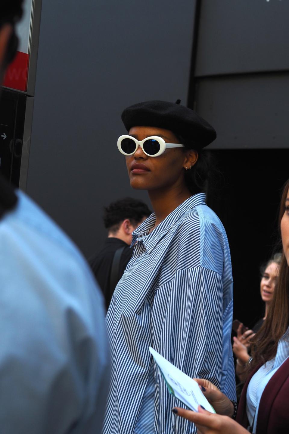 <p>Accessories on-point. [Photo: Yahoo Style UK/Sabrina Carder] </p>