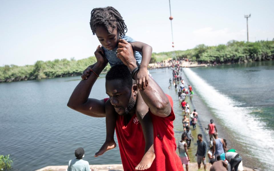 US dispatches 1000 border force officers as it scrambles to contain Haitian migrant crisis on Rio Grande - Miguel Sierra/EPA-EFE/Shutterstock /Shutterstock 