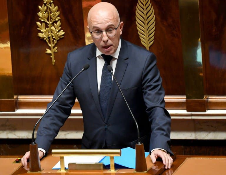 Le député Les Républicains et maire de Nice Eric Ciotti, le 7 octobre 2019 à l'Assemblée nationale - Alain JOCARD © 2019 AFP