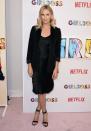 <p>Charlize looked as sophisticated as ever in a simple black dress and blazer.<br><i>[Photo: AP]</i> </p>