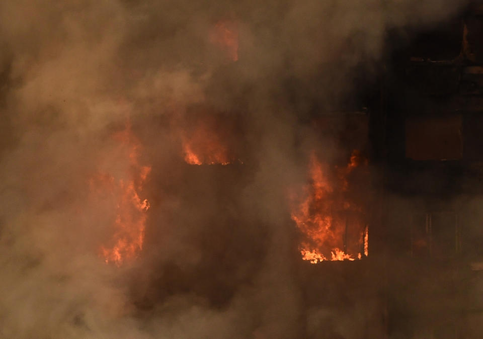 Massive fire in west London high-rise