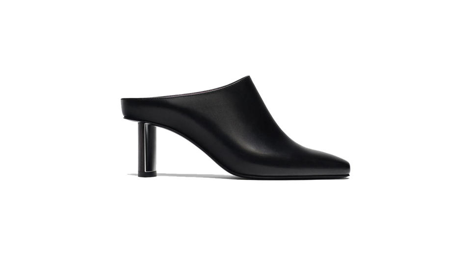 Uterque Black High Heel Mules, £120