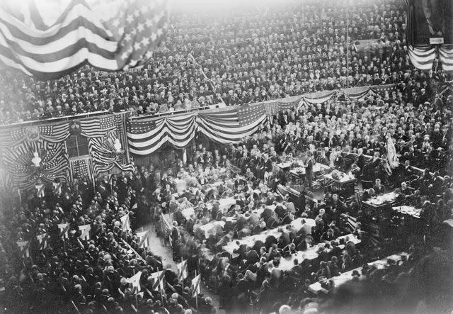 <p>Bettman</p> Republican Convention in 1880