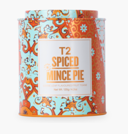 Spiced Mince Pie Loose Leaf Feature Tin, $15 from T2. Credit: T2