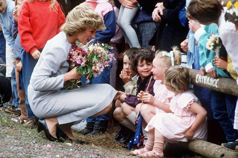 Diana was approachable…