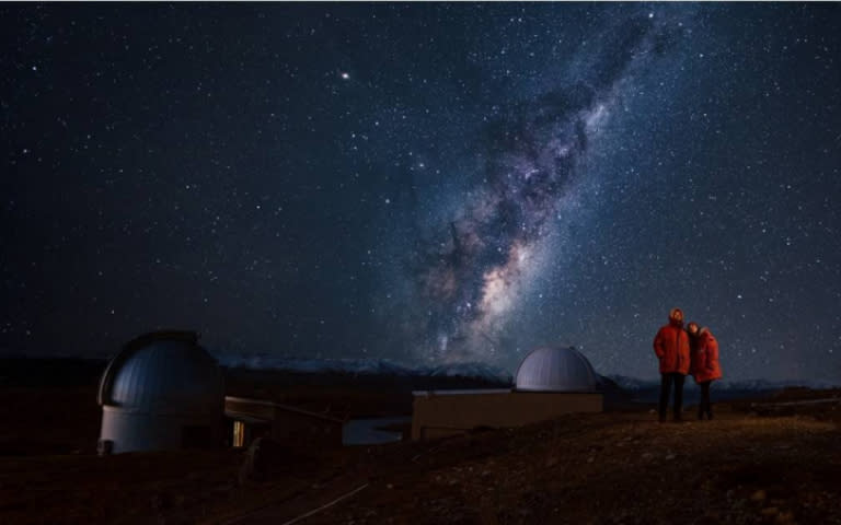 在蒂卡普湖觀星可見夢幻難忘的景致。（圖／紐西蘭觀光局提供，以下同）