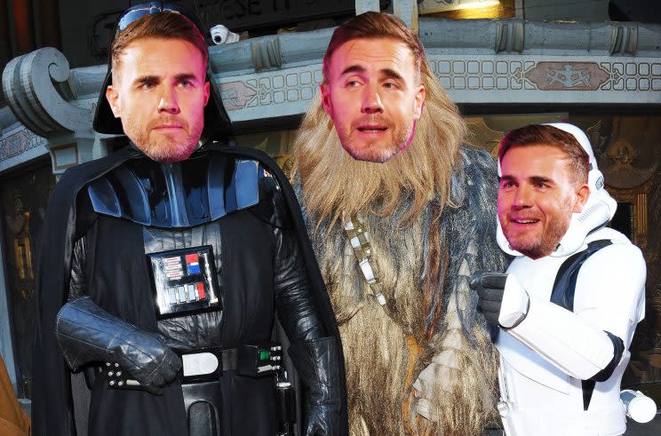 Gary Barlow has confirmed his cameo role in Star Wars (REX/Startracks/Shuttershock)