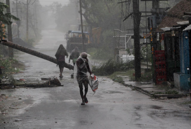 PHOTOS: Lives lost, buildings damaged as cyclone Amphan wreaks havoc