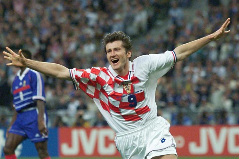 Suker-star: Davor Suker was top scorer at the 1998 World Cup in France (AFP/Getty Images)