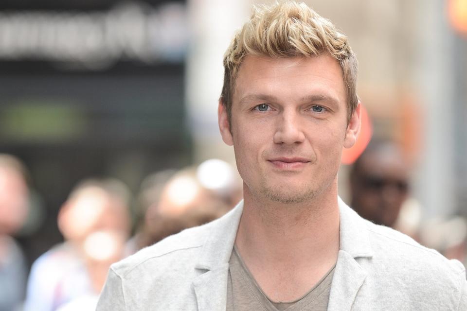 NEW YORK, NY - JUNE 26: Singer Nick Carter leaves the "AOL Build" taping at the AOL Studios on June 26, 2017 in New York City. (Photo by Ray Tamarra/GC Images)