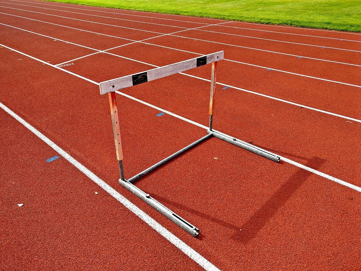 Track and Field Stock Image