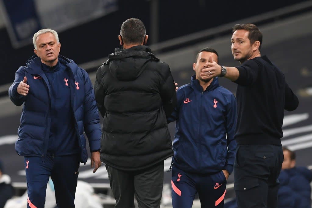 Lampard was chastised by Mourinho (AFP via Getty Images)