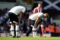 Britain Soccer Football - Tottenham Hotspur v Southampton - Barclays Premier League - White Hart Lane - 8/5/16 Tottenham's Christian Eriksen looks dejected after the game Reuters / Dylan Martinez Livepic EDITORIAL USE ONLY.