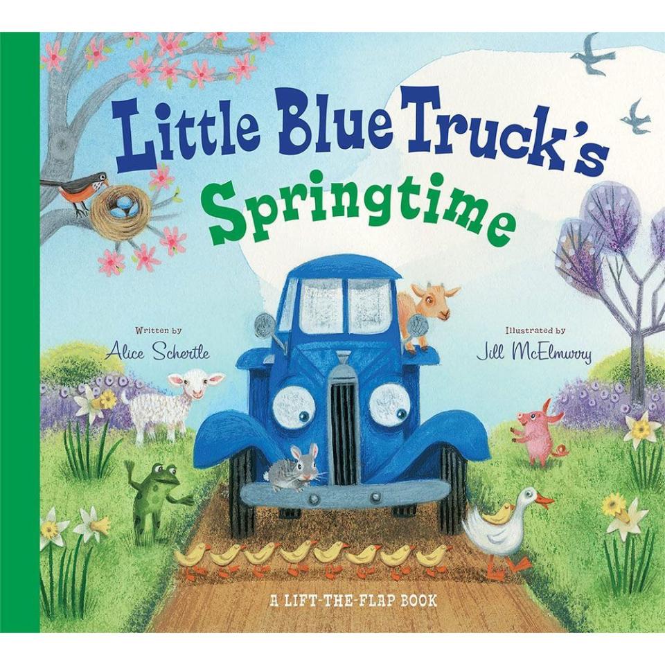 7) ‘Little Blue Truck’s Springtime’ by Alice Schertle, illustrated by Jill McElmurry