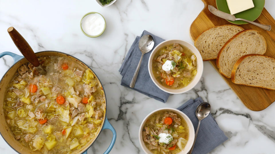 Pork-and-Cabbage Soup