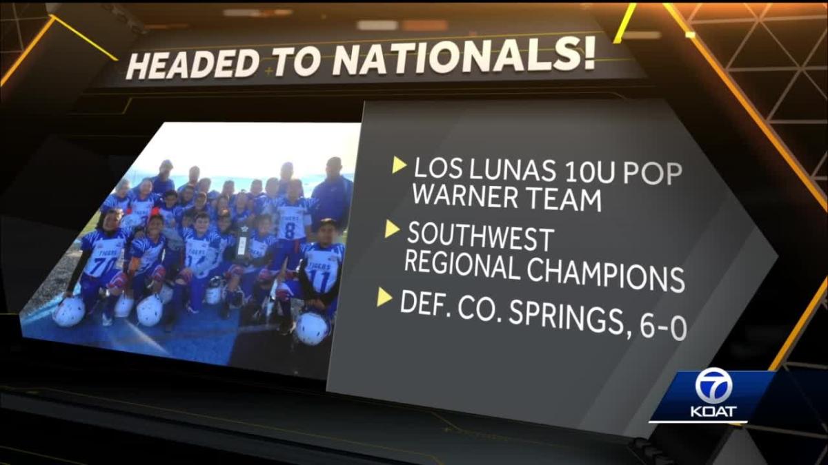 Local pop warner team to compete at Nationals