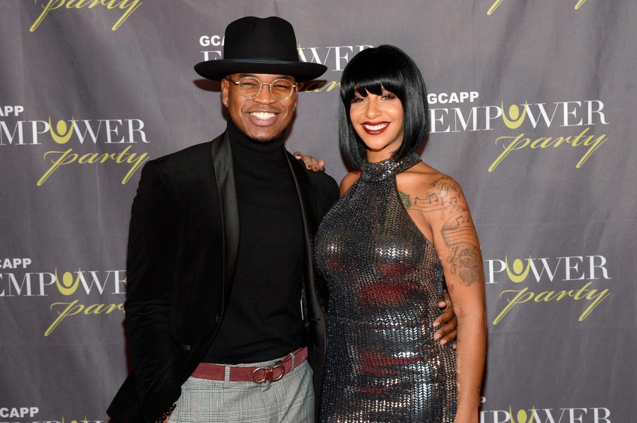 e-yo and Crystal Renay attend "GCAPP Empower Party to Benefit Georgia's Youth" at The Fox Theatre on November 14, 2019 in Atlanta, Georgia.