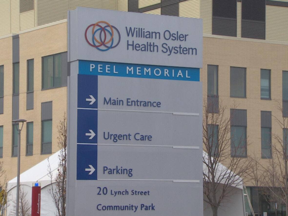 Peel Memorial Hospital's urgent care centre closed early at 5 p.m. on Sunday. (CBC - image credit)