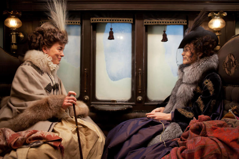 Olivia Williams and Keira Knightley in Focus Features' "Anna Karenina" - 2012