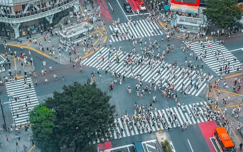 Shibuya crossing - Credit: Getty