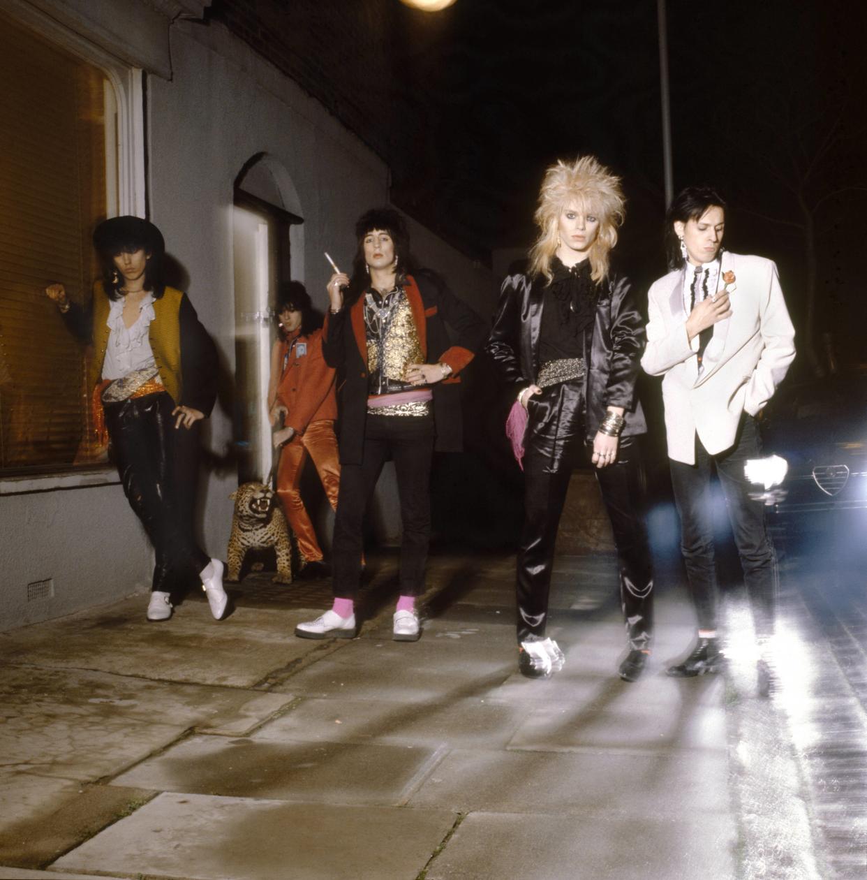 Hanoi Rocks circa 1983. (Photo: Fin Costello/Redferns)